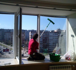 Мытье окон в однокомнатной квартире Плавск